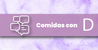 Comida con D
