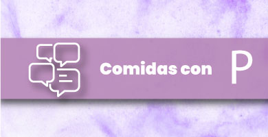 Comida con P