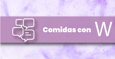 Comida con W